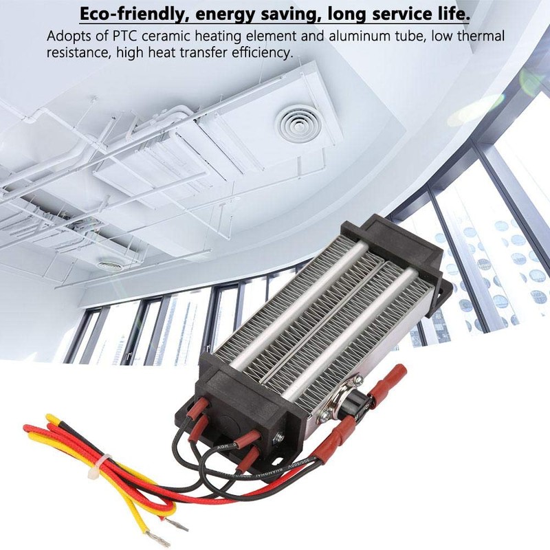 Heating 110V 500W Ceramic Air Heater HighAccuracyConstant Temperature Electric Heater