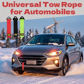 Fabric Tow Hooks, Pack of 3 Tow Loop, Tow Strap, Tow Rope for Racing Cars, Nylon Trailer Tow Ropes, Tow Loop, Pull Rope, for Bumpers, Tow Hook