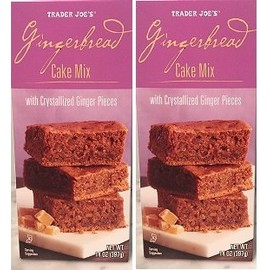 Trader Joe's Gingerbread Cake Mix 14oz. (2 pack)