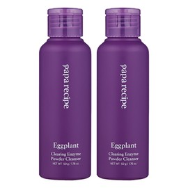 Papa Recipe Eggplant Clearing Enzyme Powder Cleanser, 50g, 2 pieces / 파파레서피 가지 클리어링 효소 파우더 클렌저, 50g, 2개