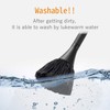 Elecom KBR-013AS Cleaner Brush, Anti-static Fiber, Rotating Type, 2-Way, Includes