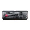BLOODY Gaming Keyboard, Double-Secured Water Resistant Keyboard, Silicon Keys (Q100)