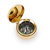 NKlaus Maritime Small Compass 3.5 cm with Brass Lid Gold