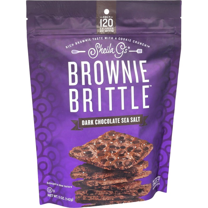 Sheila G's, Brownie Brittle Dark Chocolate, 5 oz
