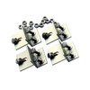 Complete set of 4 solar panel brackets for mounting solar
