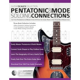 Guitar Scales Collection – Pentatonic & Guitar Mode Soloing Connections: Go From Pentatonics to Modes & Solo All Over the Guitar Neck in this Three-Book Masterclass