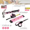 WORKPRO Pink Tool Set, 258 PCS Tool Kit for Women,