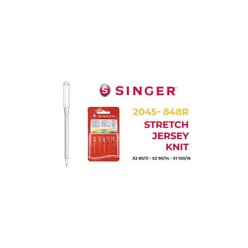 Singer Set of 2 Packs Sewing Machine Needles 2020 /