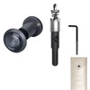 200° Wide Angle Optical Glass Lenses, Door Viewer with Privacy