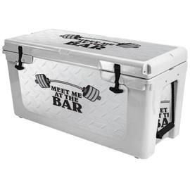 MightySkins (Cooler Not Included) Skin Compatible with RTIC 65 Cooler (2017 Model) - Meet Me at The Bar | Protective, Durable, and Unique Vinyl Decal wrap Cover | Easy to Apply | Made in The USA