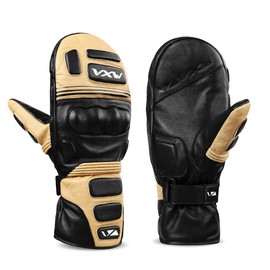 VXW Ski Gloves Waterproof Fleece Thermal Gloves Snowboard Snowmobile Gloves Men Women Winter Snow Gloves Outdoor Skiing Snowing(Small