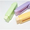 Joylio Retractable Erasers Set of 5 Pack Pastel Colours, Clean