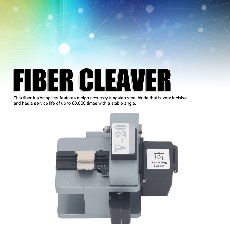 Optical Fiber Cleaver High Accuracy Multifunctional Optical Fiber Stripping Cutter