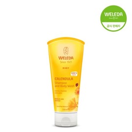 Weleda Calendula Shampoo & Body Wash 200ml / 벨레다 카렌둘라 샴푸앤바디워시 200ml