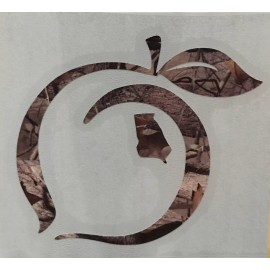 Georgia Peach Pride Sticker