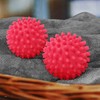Dryer Balls 4 Pack - Non-Toxic Reusable Dryer Balls (Red)