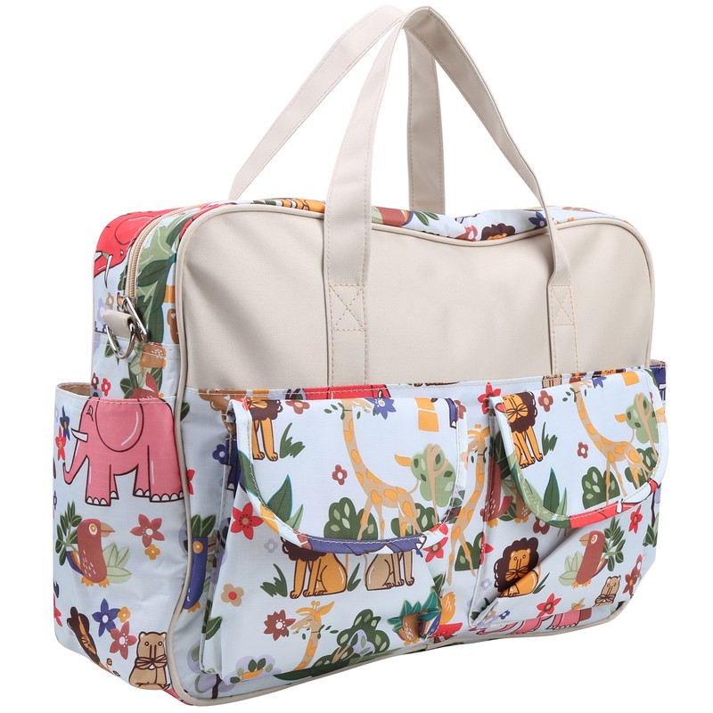 Mummy Messenger Bag Multifunctional Maternity Handbag Polyester Pregnant Women Diaper