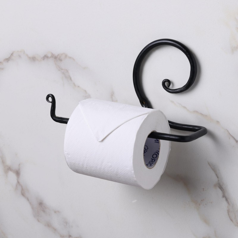 GoCraft Handmade Toilet Roll Holder for Bathroom Toilet Wall Mount