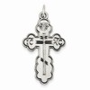 Sterling Silver Eastern Orthodox Cross Pendant