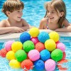 Topaufell Water Balloons Kit with 50PCS Colorful Splash Balls, QuickFill