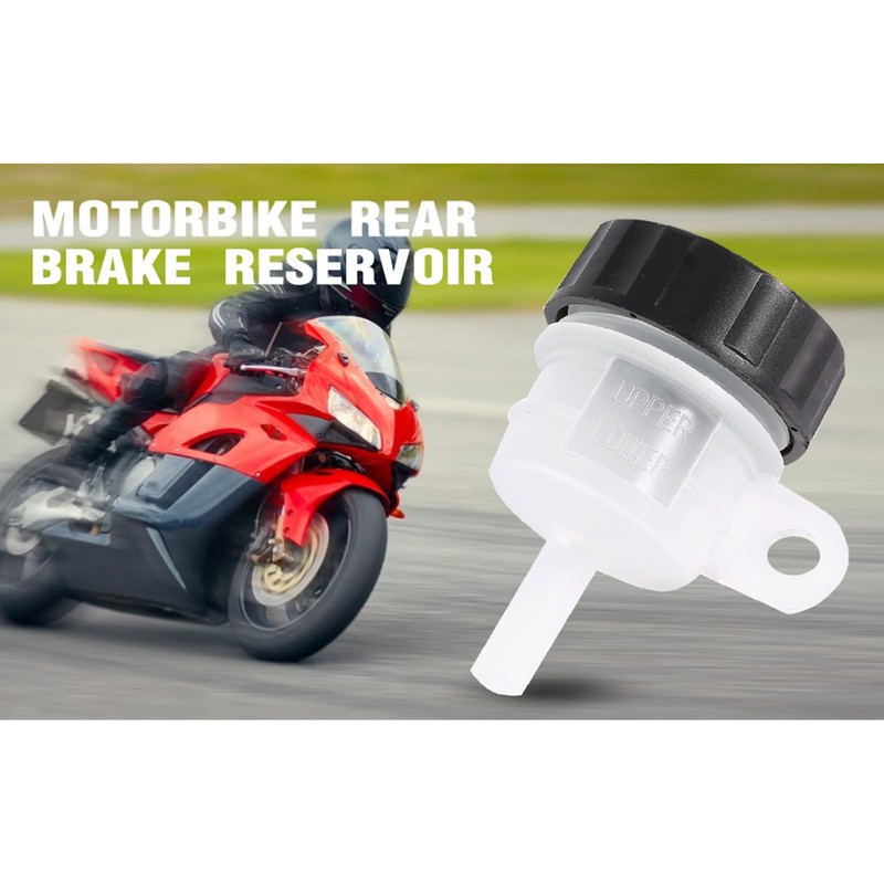 Jiawu Motorcycle Rear Brake Fit for Master Cylinder Oil Cup