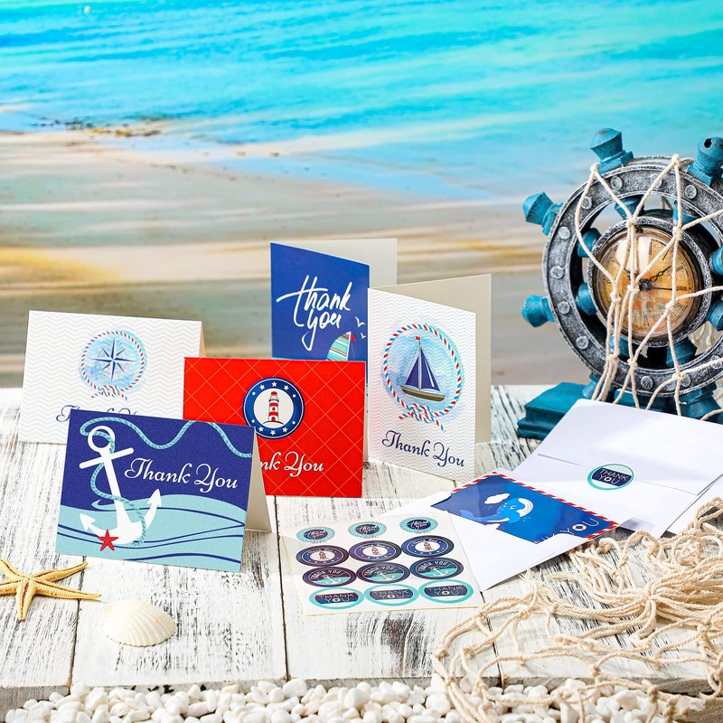 Hotop Sets Cruise Staff Thank You Cards Cruise Nautical Thank