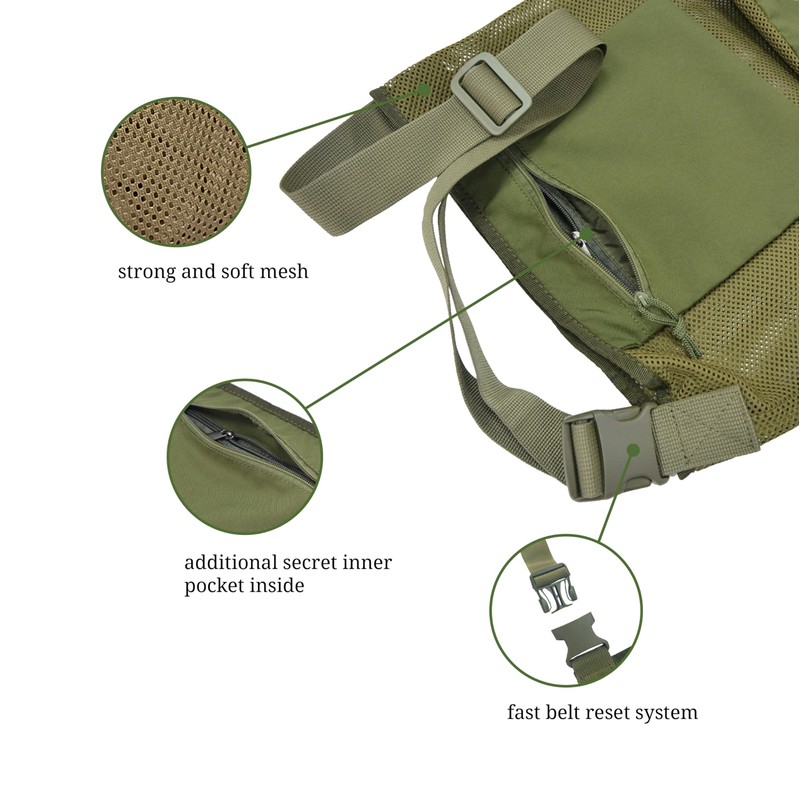 Acropolis Mushroom Hunting Bag - Shopping Mesh Bag - Forage