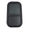 TBVECHI Camper Window, Universal Camper Teardrop Windows Teardrop Black RV