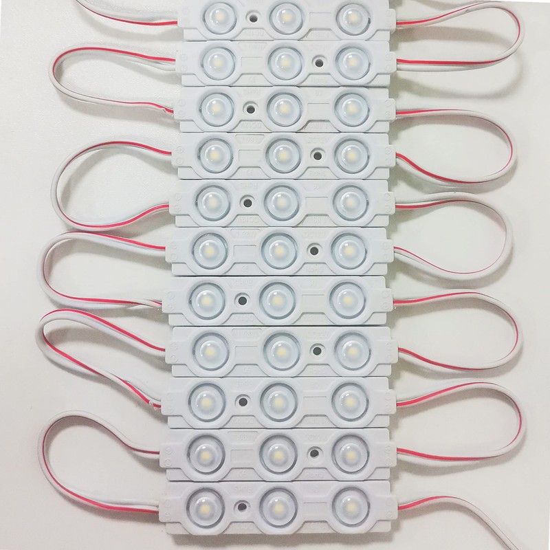 200 PCS 12V DC LED Module White 6500K Daylight White