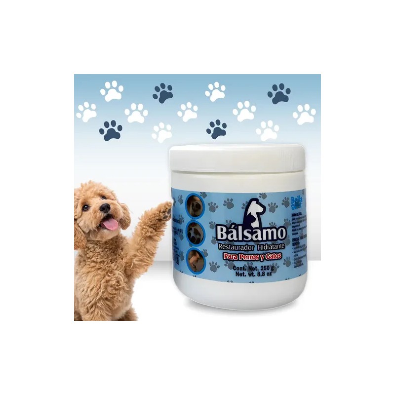 Bálsamo Hidratante Y Restaurador Para Perros Bella Pet 250gr