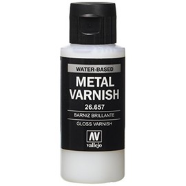 Vallejo Gloss Varnish Metal, 60ml