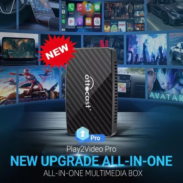 Ottocast adapter Play2Video Pro Wireless CarPlay/Androi