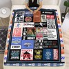 Hockey Blanket Hockey Gifts for Boys Kids Soft Cozy Hockey