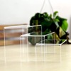 LAINIUTE Acrylic Display Risers, U Shape Transparent Display Stand, Lightweight