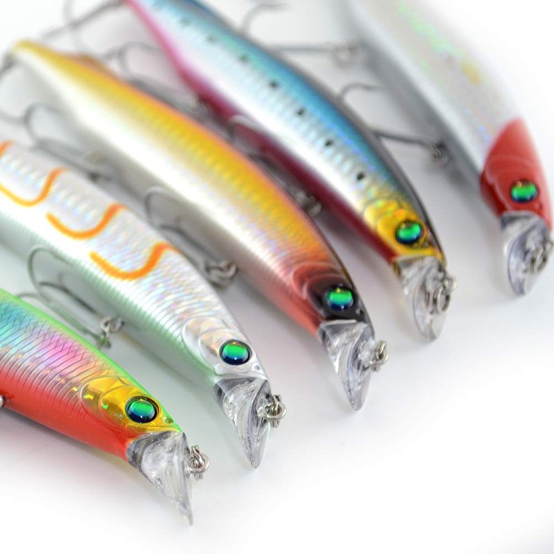 Floating Lipless Minnow F125 22g Set of 5 Lure Set