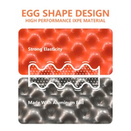 HAFITH Foam Hiking Seat, Sit Pad, Sit Pads for Backpacking, Seat Cushion with Carabiner Clips, Carry Bag, Waterproof Foam Seat for Camping, Hiking, Outdoor, 4pack