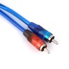 Unbranded 4Pcs RCA Y Splitter Audio Jack Cable Adapter 1