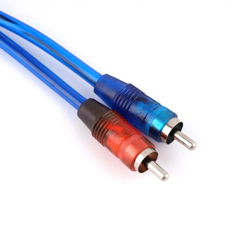Unbranded 4Pcs RCA Y Splitter Audio Jack Cable Adapter 1