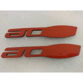 06 Black C6 Z06 505 HP Emblem Fender Badge