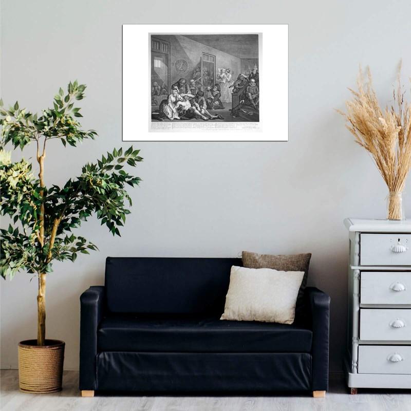 William Hogarth - The Rake's Progress - Small - Semi