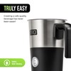 TRU Electric Milk Frother - Convenient Foam Maker for Lattes,