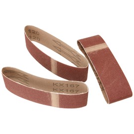 Evolution Power Tools HTCBELTP120 - Sanding Belts, 120 g (Pack of 3)