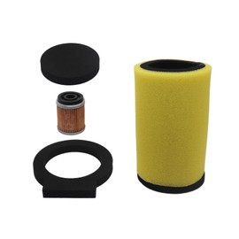 SVKCAR Air Oil Filter for Yamaha Timberwolf 250 Kodiak 400 Big Bear 350 4WD Moto-4 YFM350 Replaces #1YW-14451-00-00, 4XE-E4450-00-00
