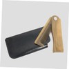 Baluue 1set Folding Wooden Hair Comb Case Portable Beard Accessory