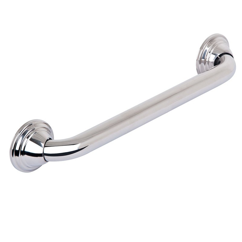 Decorative Shower Grab Bar - 16" Bathroom Grab Bars for