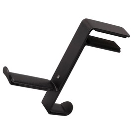 KONTONTY Creative Headphone Stand Holder Pu Pad Easy to Install Headset Hanger for Gamers and Metal Desktop Mount for Earphones and Headsets