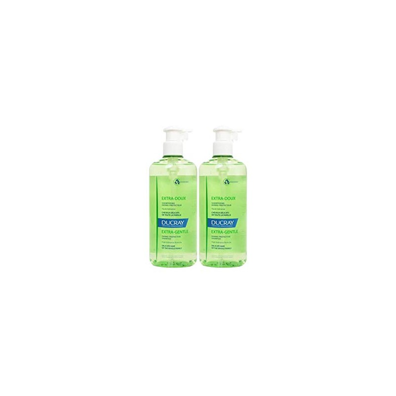 Ducray Pack Extra Gentle Shampoo 2 x 400 ml