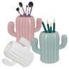 WeiMeet 3 Pack Cactus Pencil Holders Cute Cactus Pen Holders