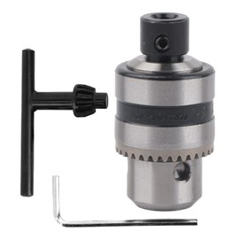 FTVOGUE 3-Jaw Clip Drill Chuck Adapter Converter 8 mm Fixed Hole for Sanding Polishing Machine