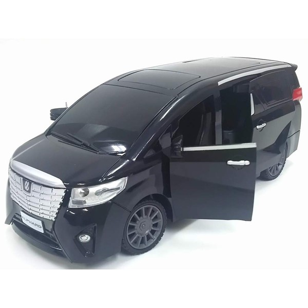 Equipped with electric sliding door! Linx Toyota Alphard RC Car R/C/Black